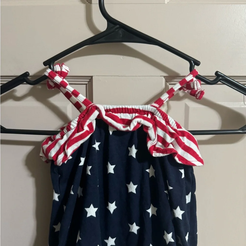 The Children’s Place Baby Girls American Stars Romper Size 0-3 Months